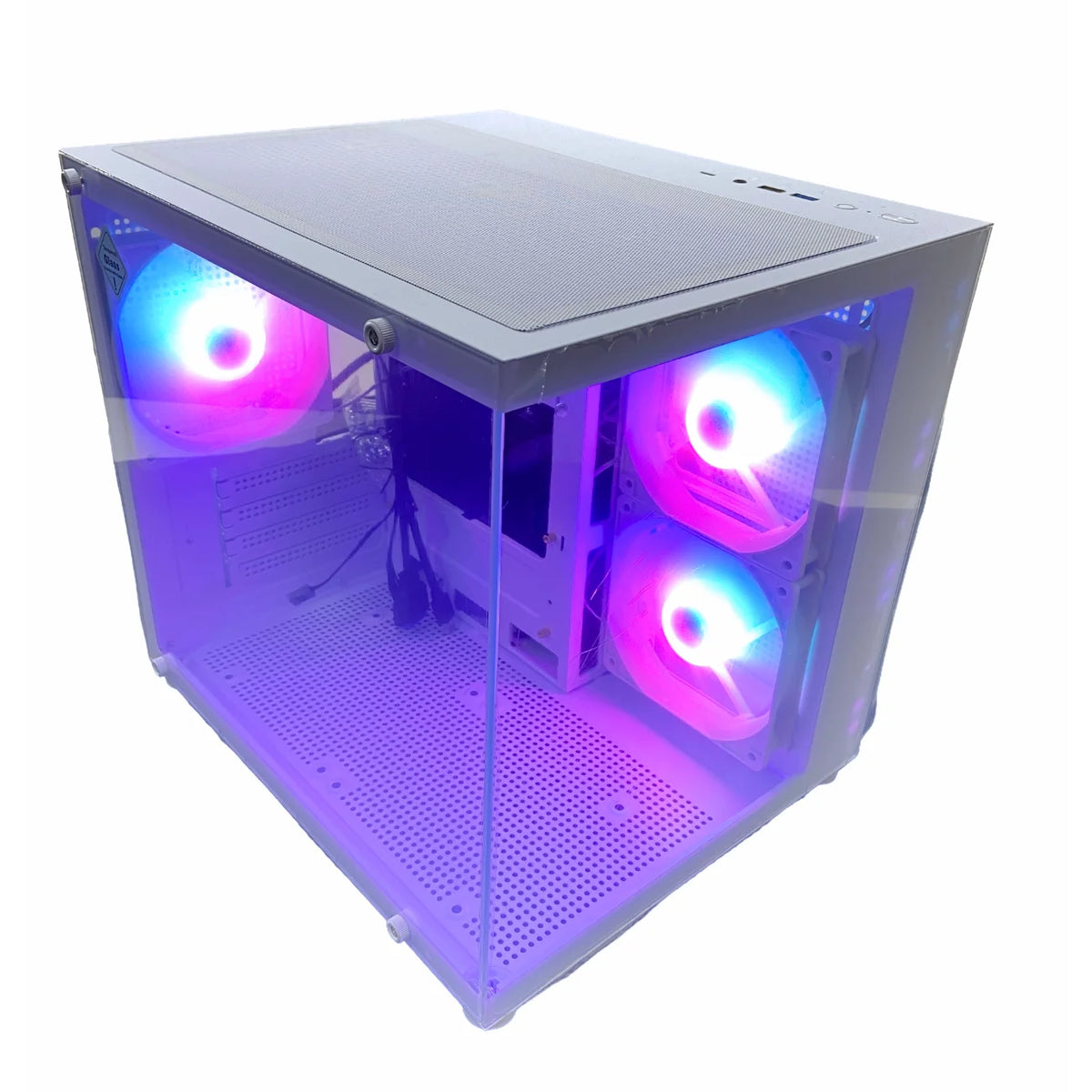 Gabinete G-Fire CG300W Branco com 3 Fans