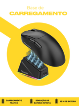 Mouse Gamer Titorion 12000 DPI com Base