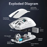 Mouse Gamer Attack Shark X11 RGB