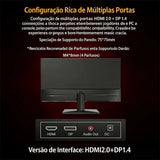 Monitor Gamer 24,5” Full HD IPS 240 Hz