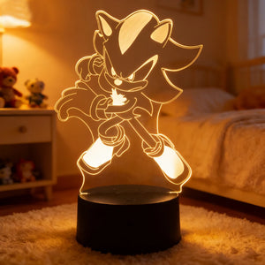 Luminária LED Sonic com Efeito 3D