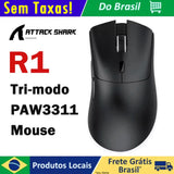 Mouse Gamer Attack Shark R1 Sem Fio